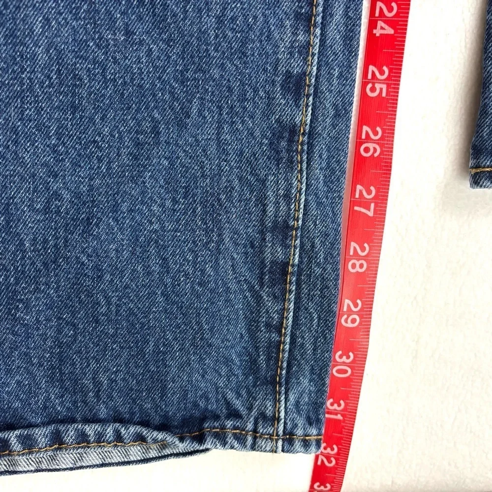 Levi’s 501 Button Fly Medium‎ Wash Rugged Solid Classic “50’s” Jeans Size 36/32